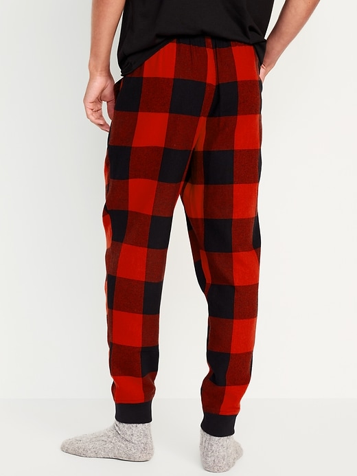 Image number 5 showing, Flannel Jogger Pajama Pants