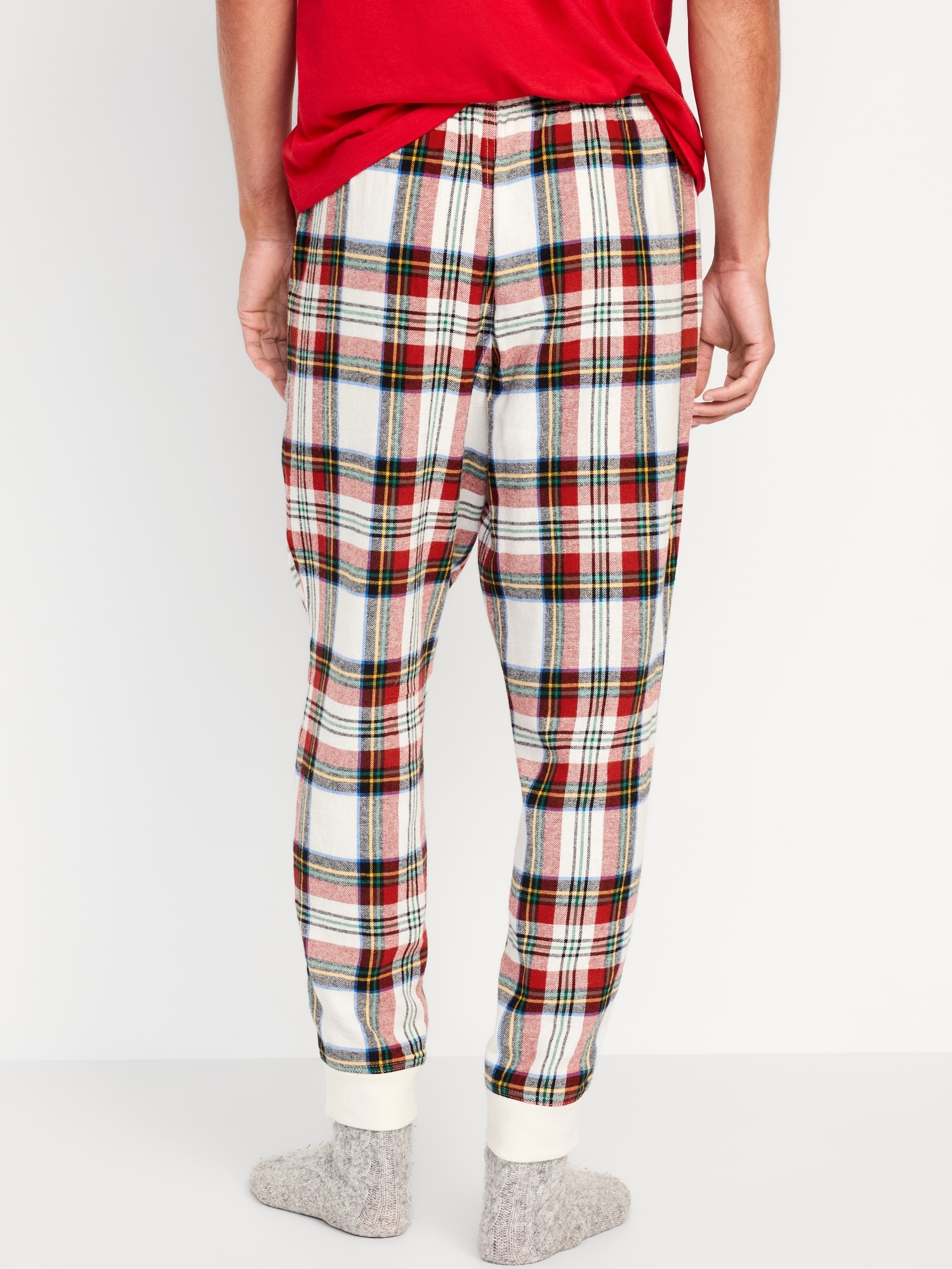 Men's Flannel Jogger Pajama Pants