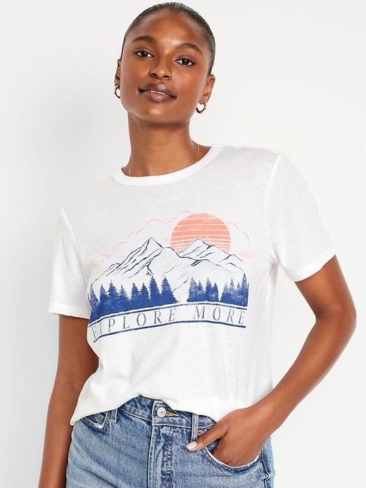 Old navy hot sale everywear graphic tees