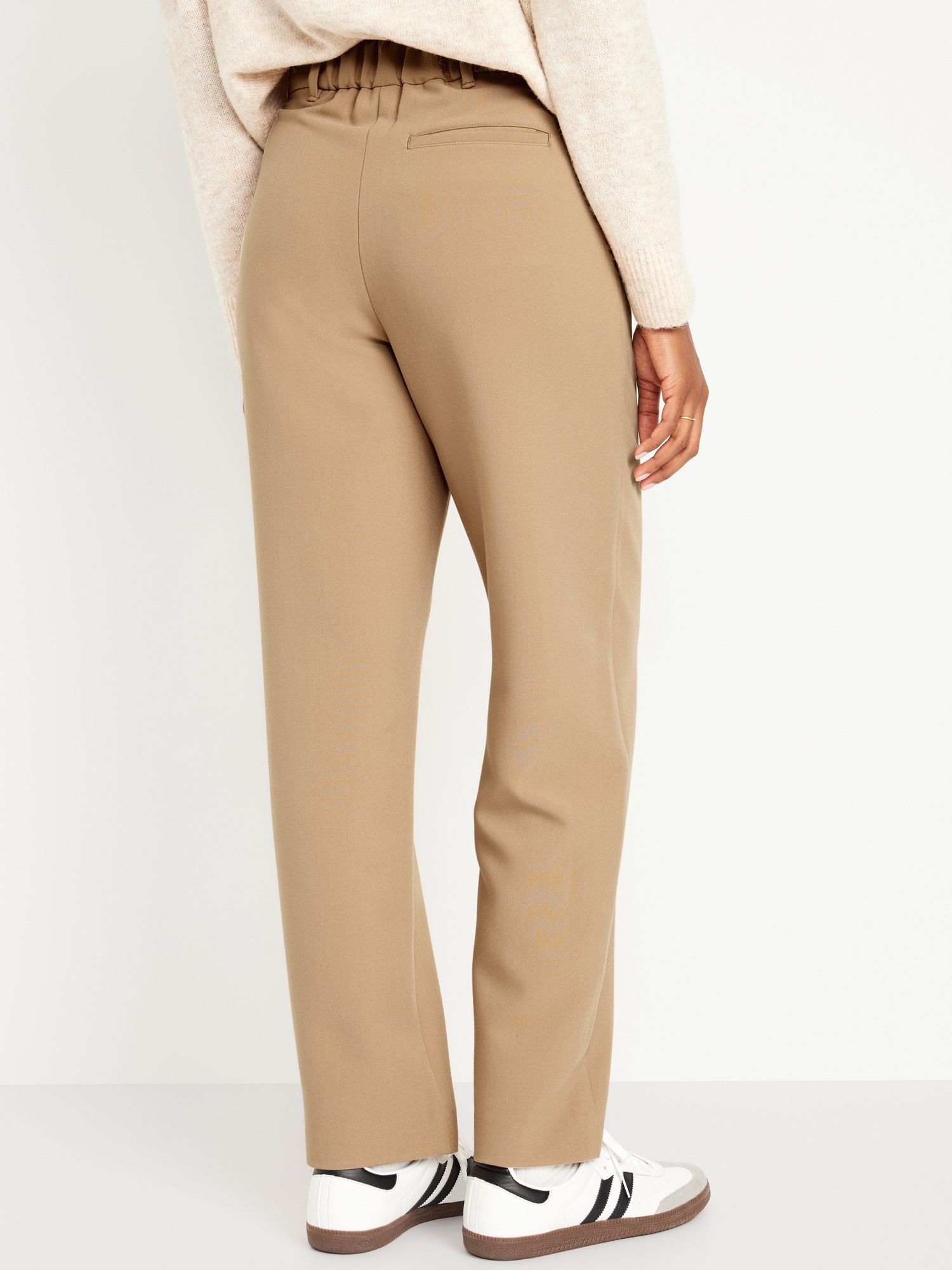 Extra High-Waisted Taylor Trouser Straight Pants