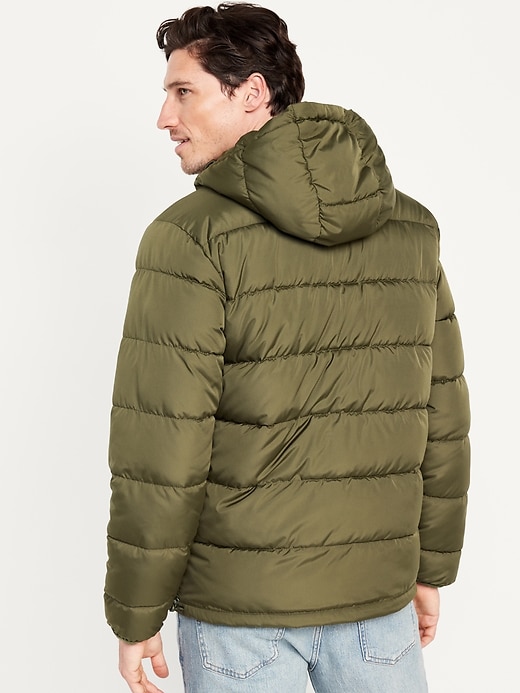 Image number 6 showing, Hooded Quilted Puffer Jacket