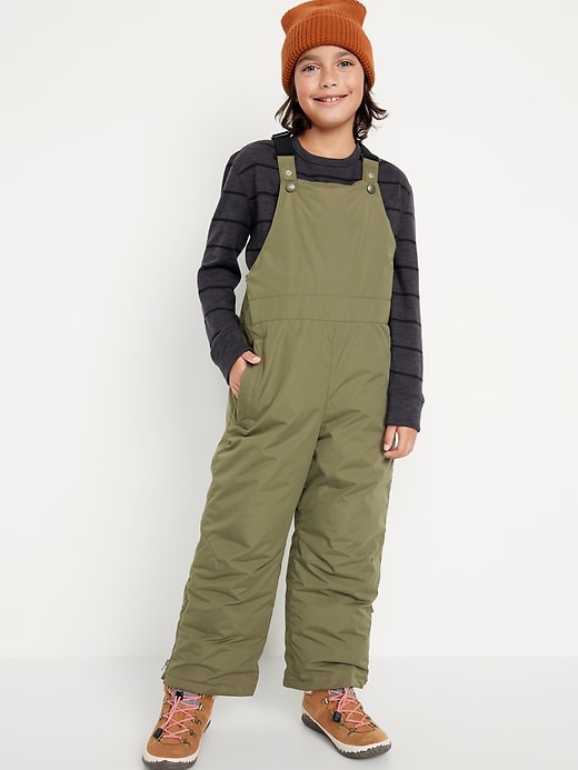 View large product image 1 of 4. Gender-Neutral Snow-Bib Overalls for Kids