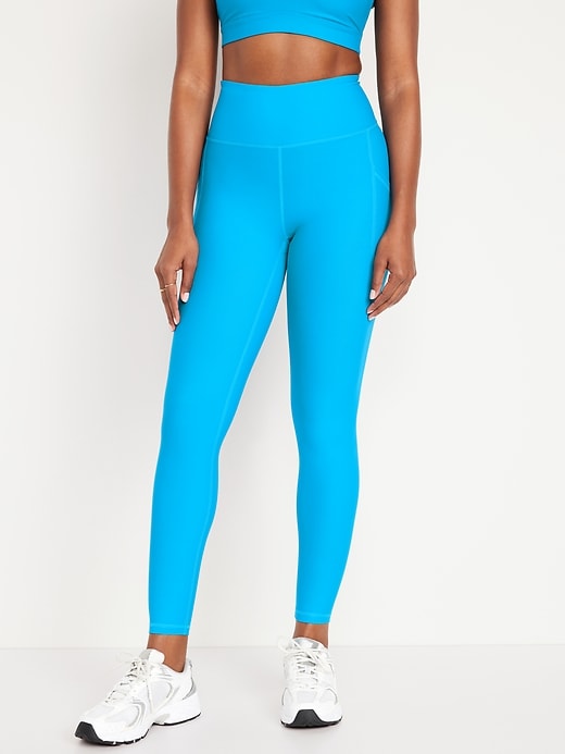 Old Navy High-Waisted PowerSoft 7/8 Cutout Leggings for Women