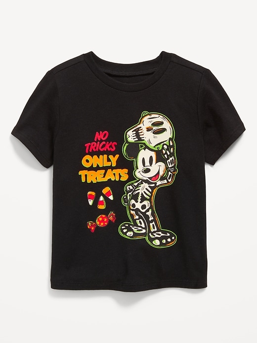 View large product image 1 of 2. Unisex Disney© Mickey Mouse Halloween T-Shirt for Baby