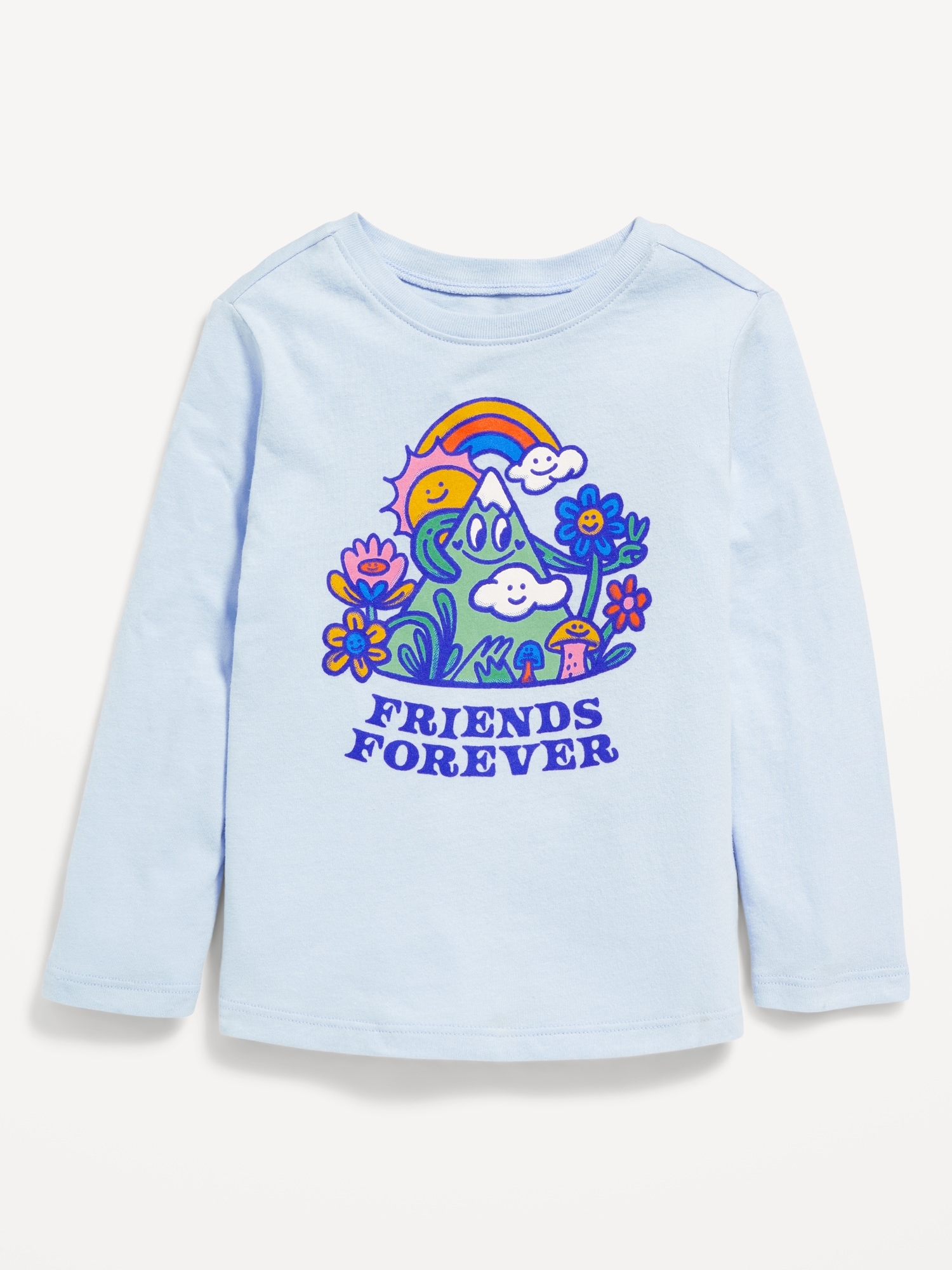 Unisex Long-Sleeve Graphic T-Shirt for Toddler