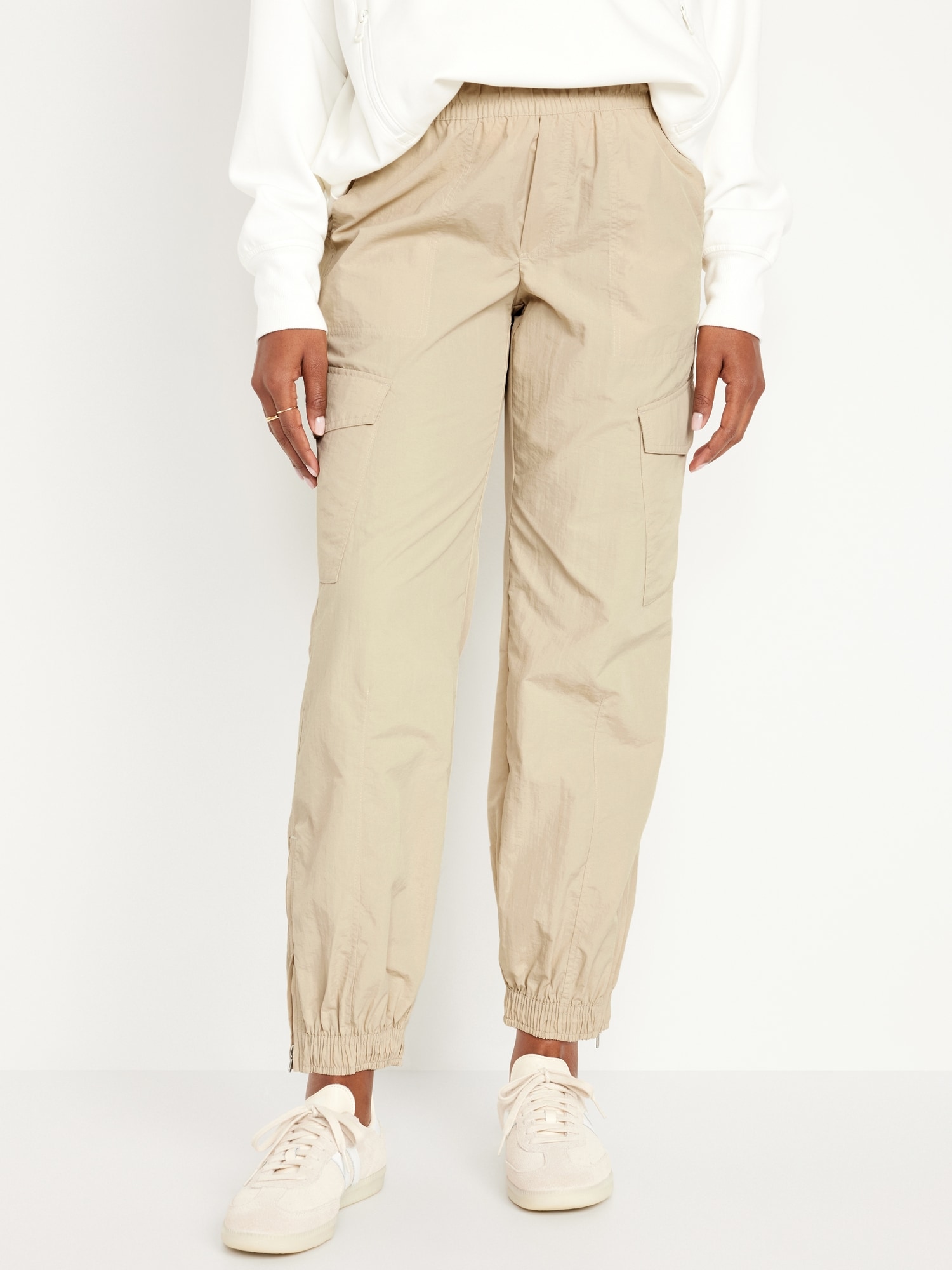 Jogging Pants With Zipper Fly