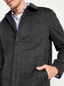 Old Navy Men's Soft-Brushed Topcoat - - Tall Size M