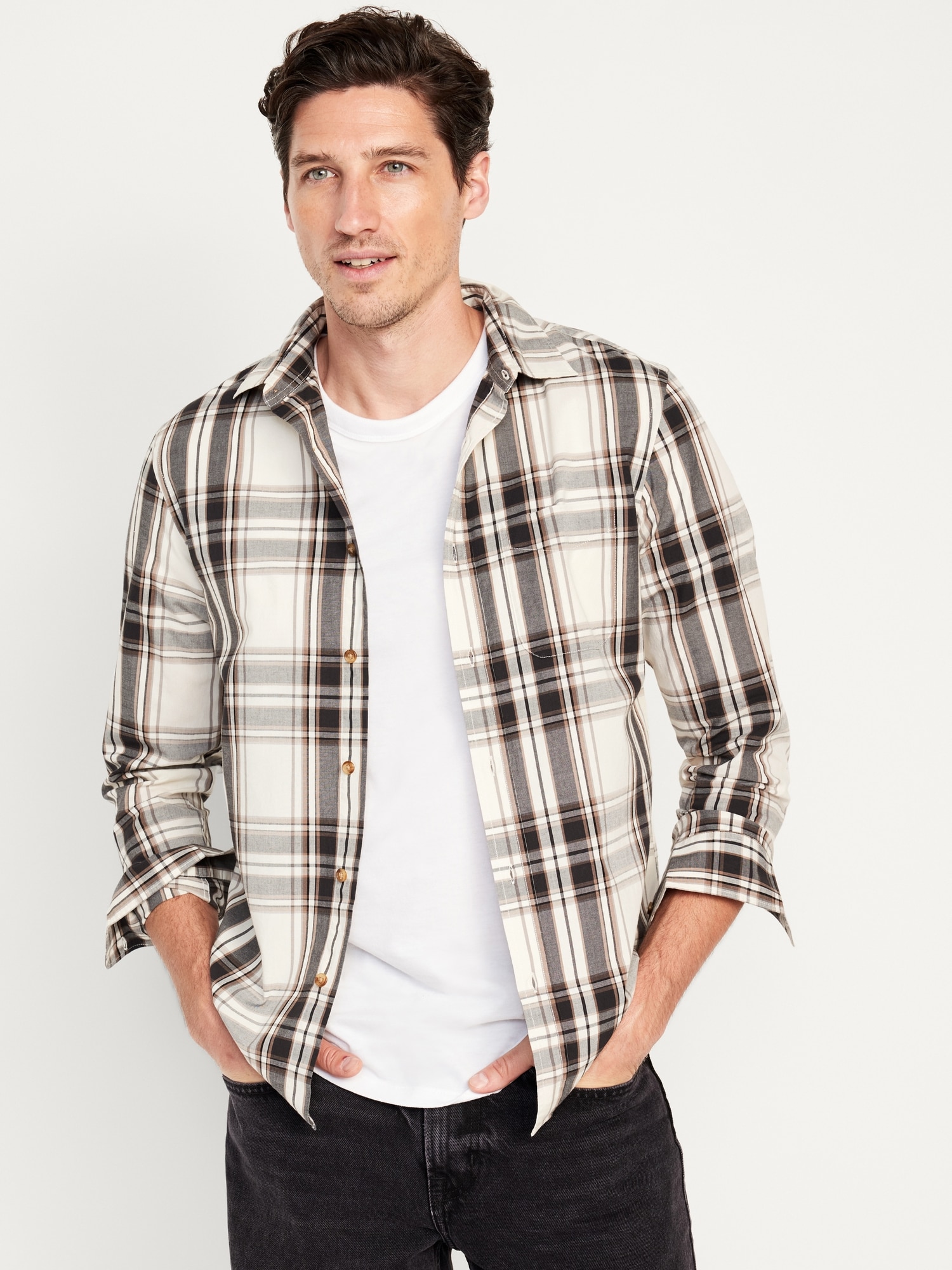 Slim-Fit Built-In Flex Everyday Shirt