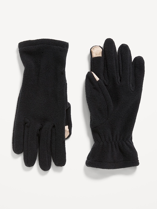 View large product image 1 of 1. Text-Friendly Performance Fleece Gloves for Women