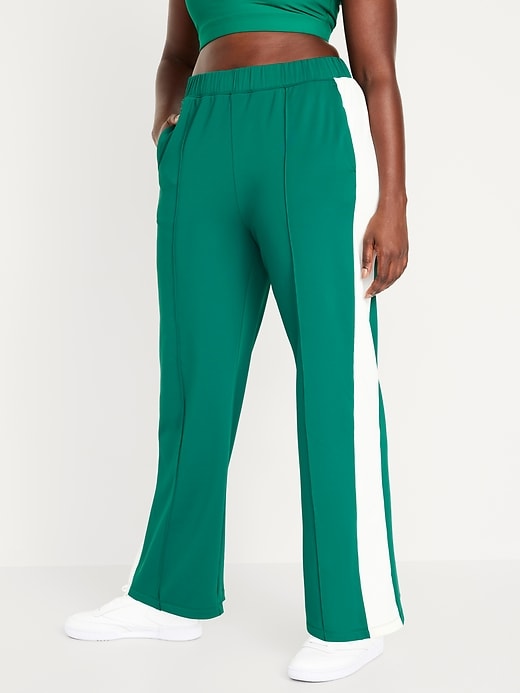 Image number 5 showing, High-Waisted Brushed PowerSoft Track Pants