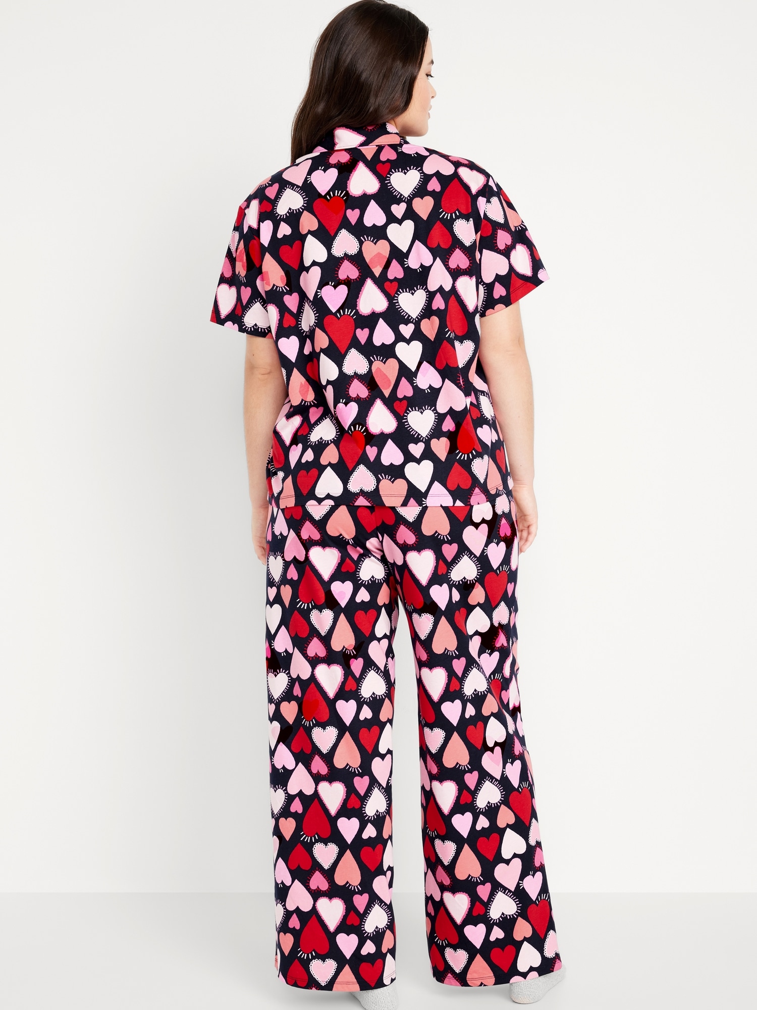 Matching Valentine Print Pajamas | Old Navy