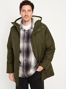 Hooded Utility Parka | Old Navy