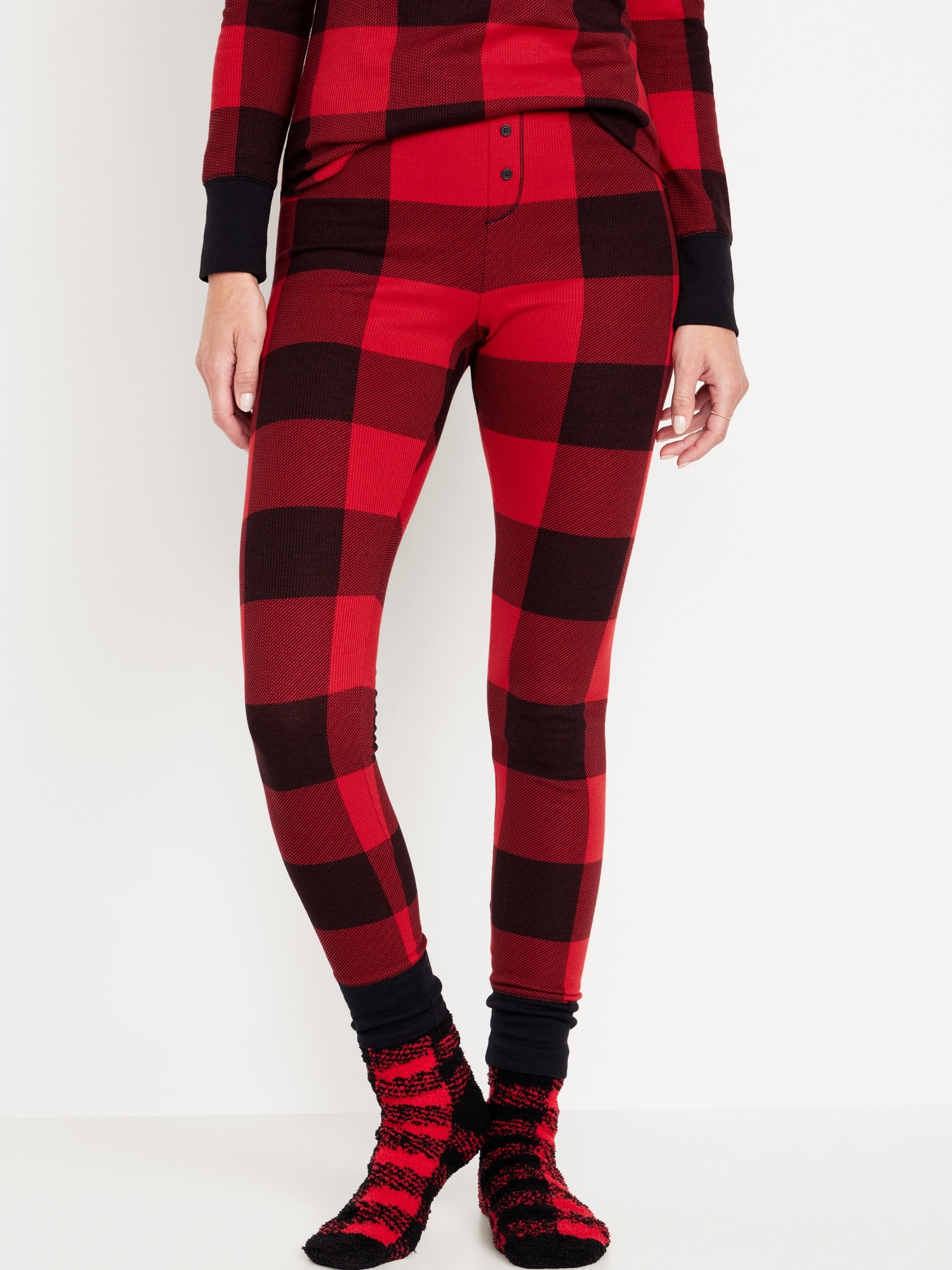 Valentines day thick waistband leggings