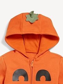 View large product image 3 of 3. Unisex Jack-O'-Lantern One-Piece Costume for Toddler & Baby
