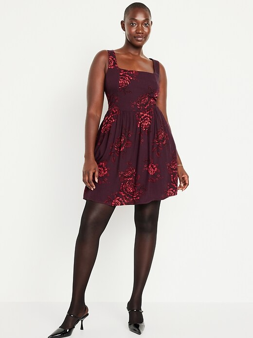 Fit & Flare Mini Dress | Old Navy