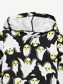 View large product image 3 of 3. Unisex Ghosts Hoodie & Functional Drawstring Sweatpants Set for Toddler