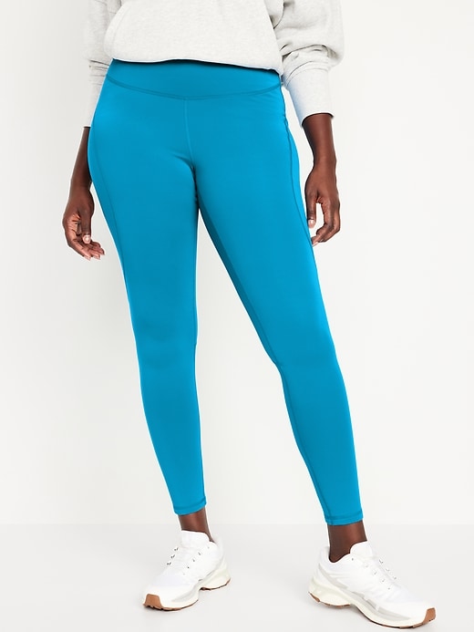 Image number 5 showing, High-Waisted Brushed PowerSoft Leggings