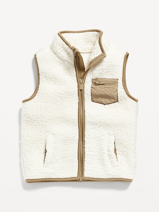 Sherpa Zip Vest for Toddler Boys | Old Navy