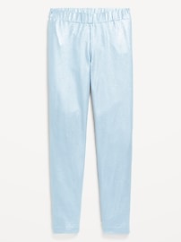 Image number 4 showing, Shiny High-Waisted Leggings for Girls