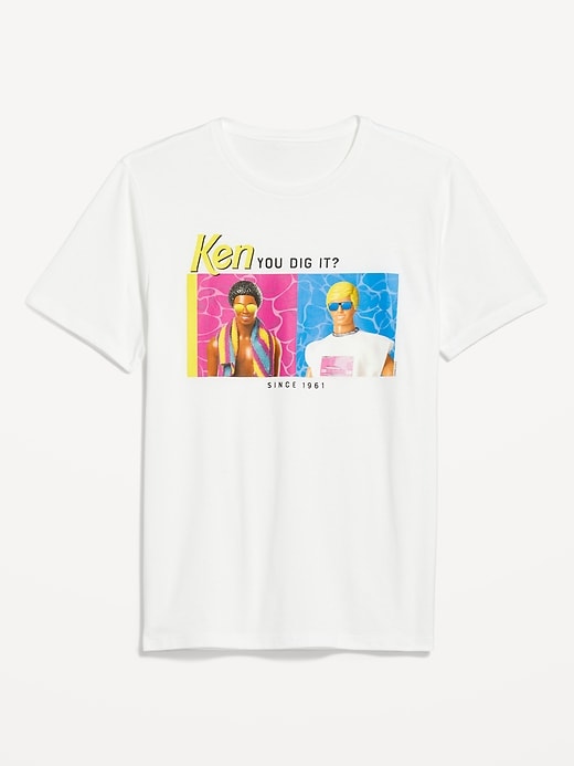 View large product image 1 of 1. Barbie™ Ken Doll Gender-Neutral Graphic T-Shirt for Adults