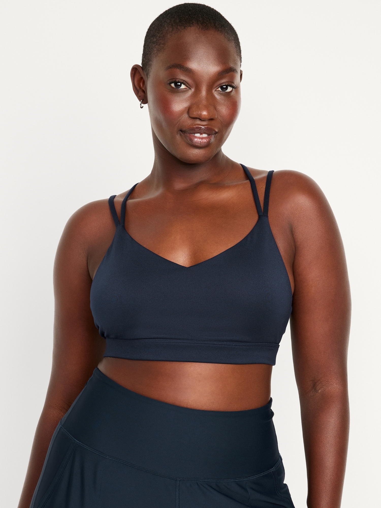 GUESS Women's Active Stretch Jersey Sports Bra