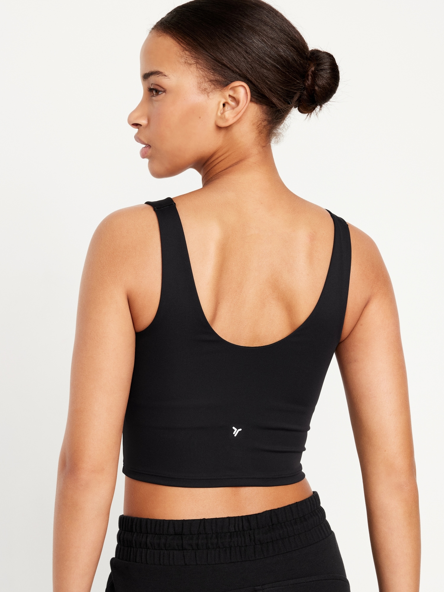 Vintage Ladies Inner Shoppe - Seamed non-padded sports bra with high  neckline for superior coverage. Double lined cups for greater sweat  absorption. Broad back with broad elastic band for superb support. Thin