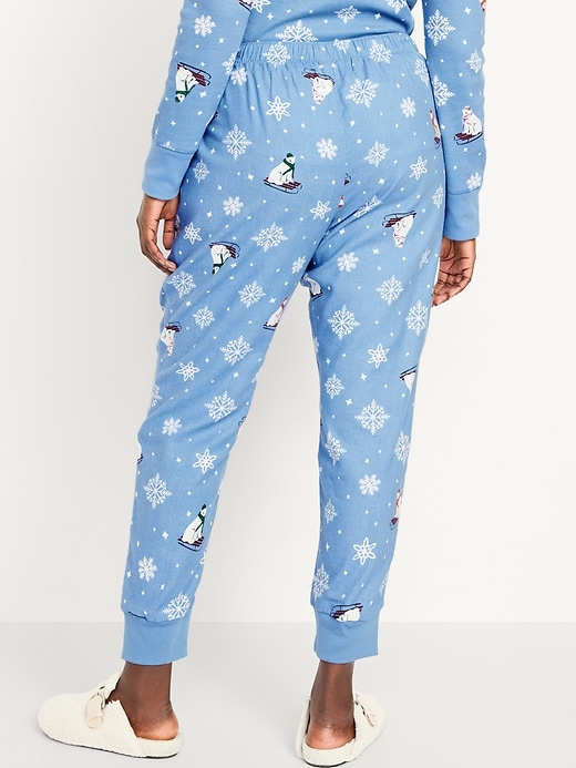 Image number 6 showing, Matching Flannel Jogger Pajama Pants