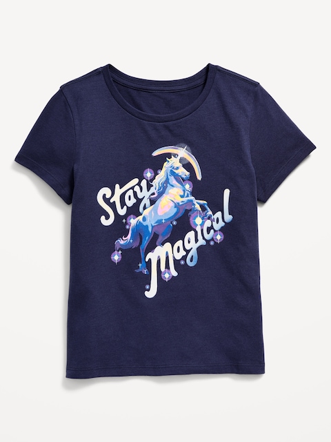 Short-Sleeve Graphic T-Shirt for Girls