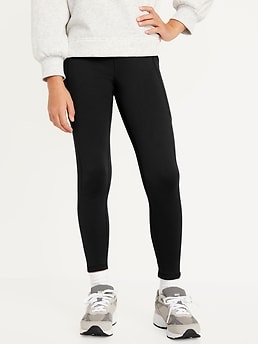 High-Waisted UltraCoze Side-Pocket Performance Leggings for Girls