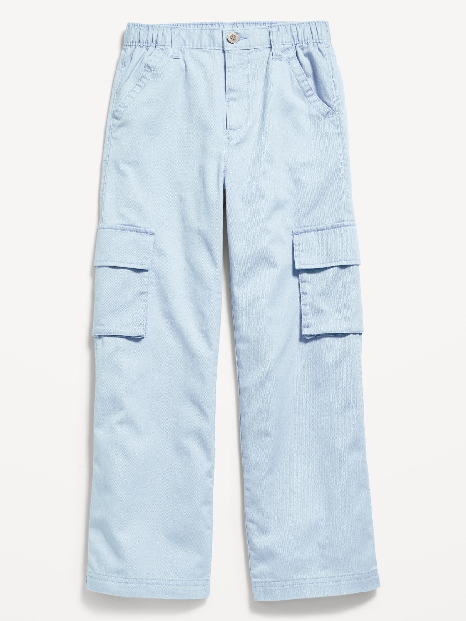 Mid-Rise Wide-Leg Cargo Pants for Girls