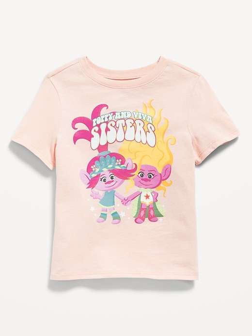 View large product image 1 of 2. Trolls™ Unisex Graphic T-Shirt for Toddler