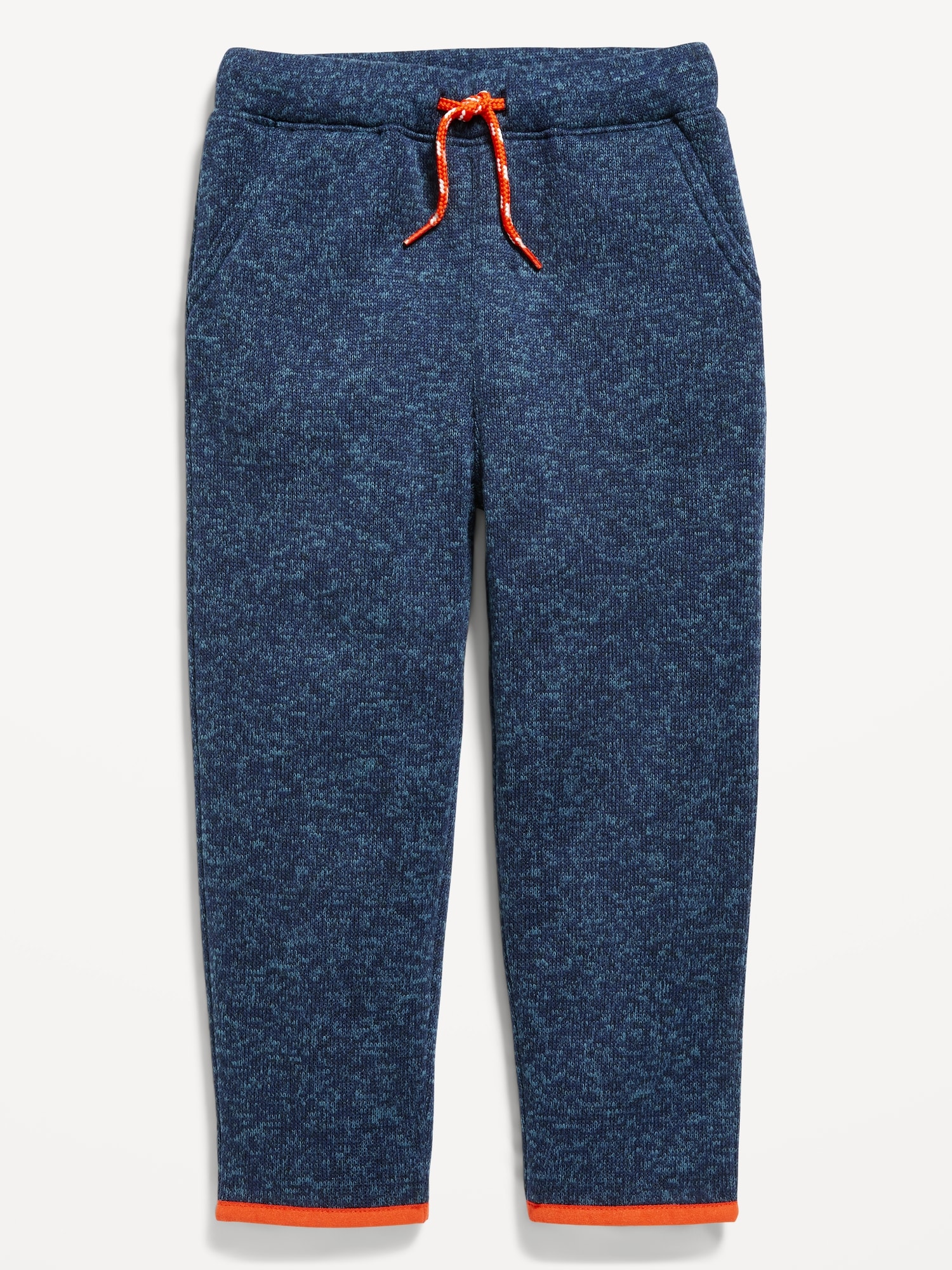 Sweater-Fleece Jogger Pants for Toddler Boys