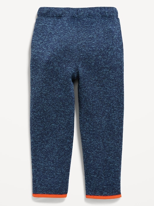 View large product image 2 of 3. Sweater-Fleece Jogger Pants for Toddler Boys