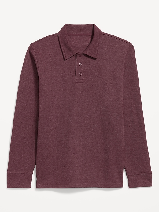 French Rib Polo Sweater