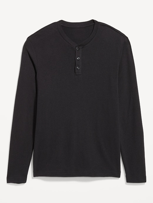 Image number 4 showing, Long-Sleeve Henley T-Shirt