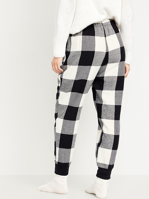 Image number 2 showing, Matching Flannel Jogger Pajama Pants