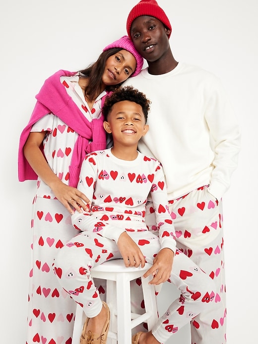 Image number 3 showing, Matching Valentine Print Pajamas