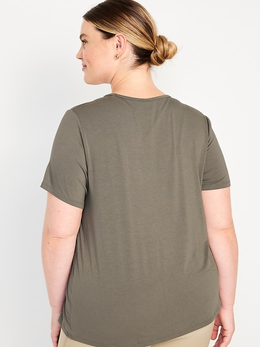 Image number 8 showing, Luxe Crew-Neck T-Shirt