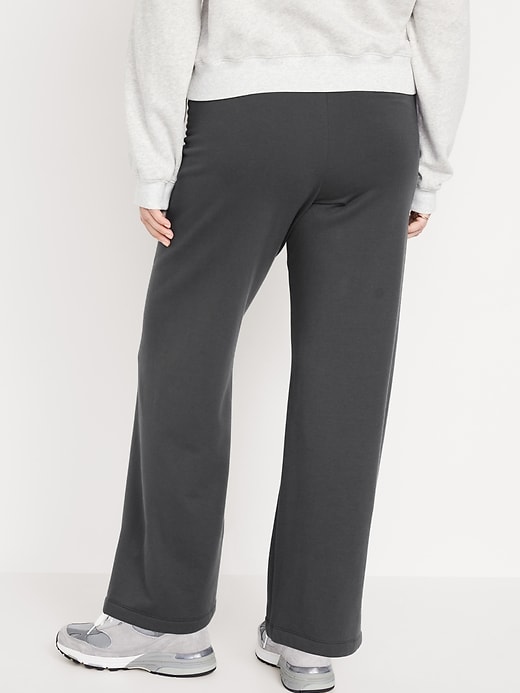 High Waisted Fleece-Lined Wide Leg Leggings for Women | Old Navy