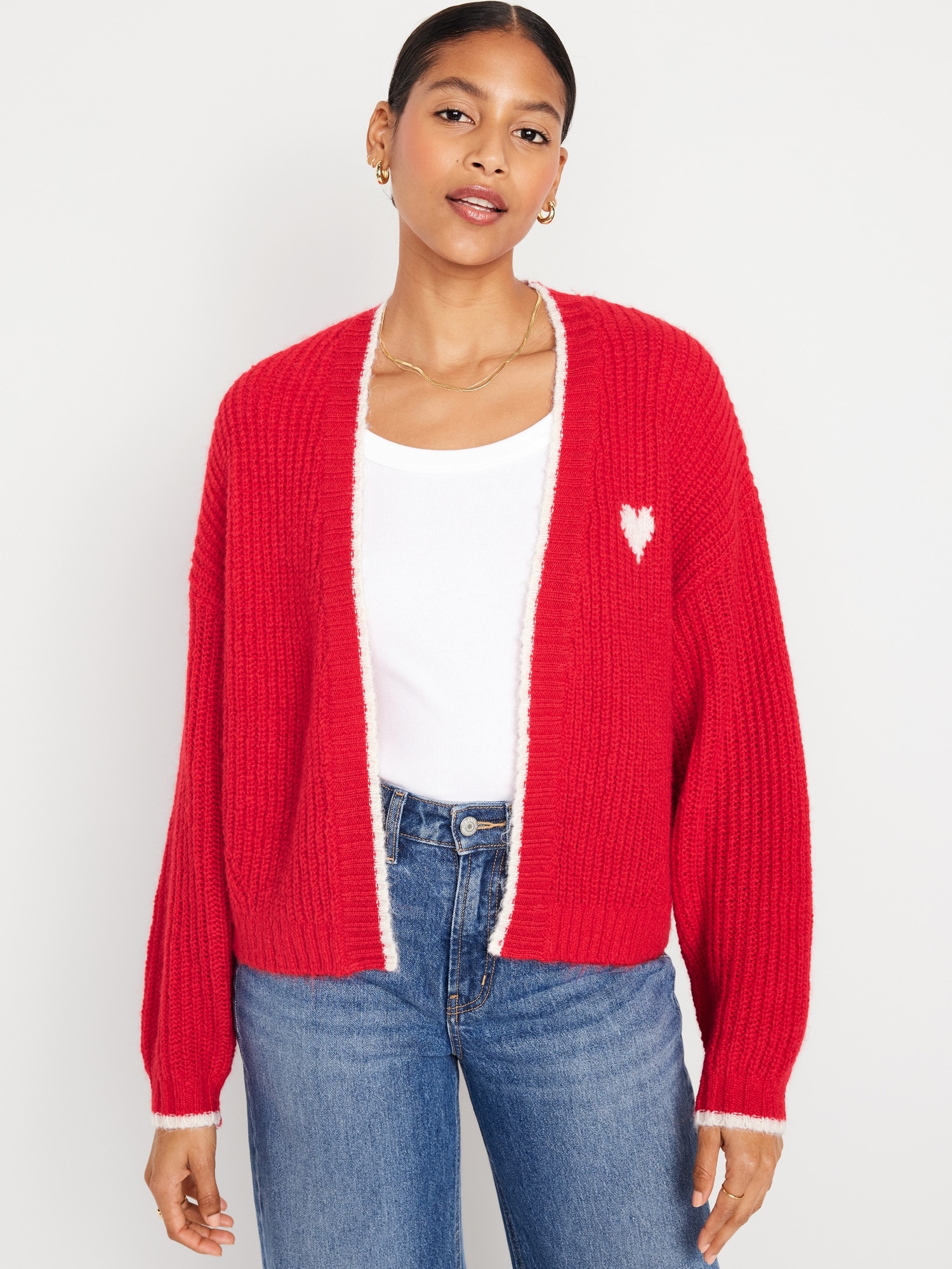 Open-Front Cardigan Sweater | Old Navy