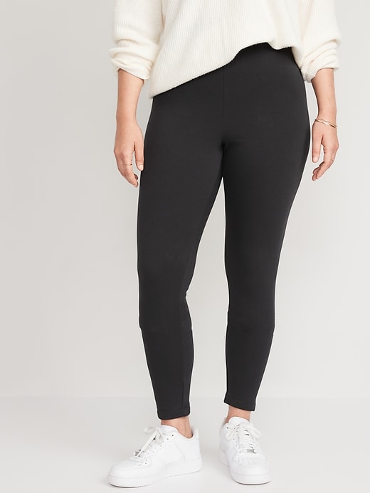 Old navy fleece leggings best sale