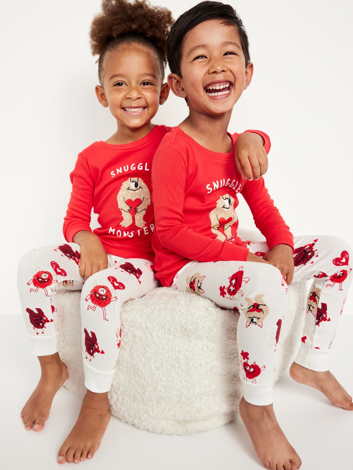 Unisex Snug-Fit Pajama Set For Toddler And Baby, 45% OFF