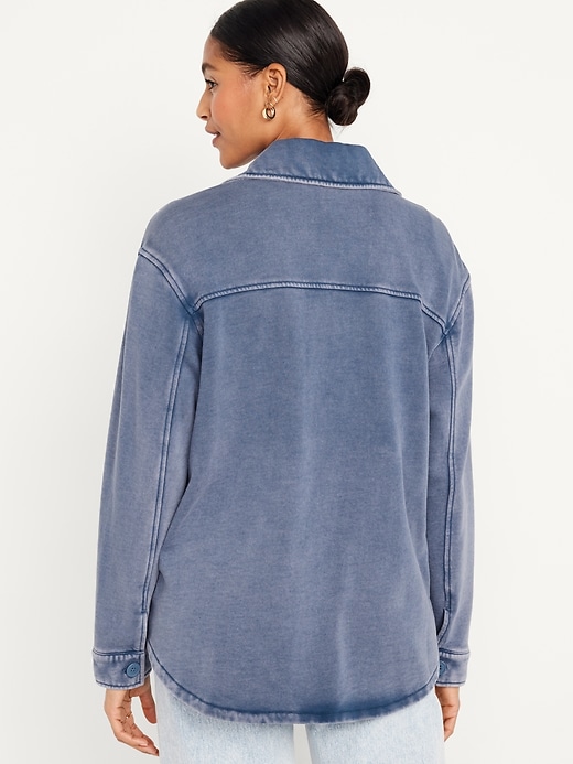 Fleece Tunic Shacket for Women | Old Navy