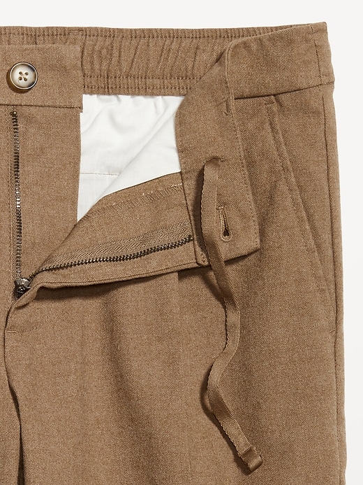 Image number 5 showing, Loose Taper Built-In Flex Pleated Chino Pants