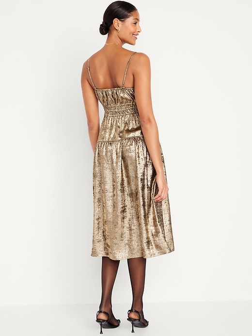 Image number 2 showing, Waist-Defined Cami Midi Dress