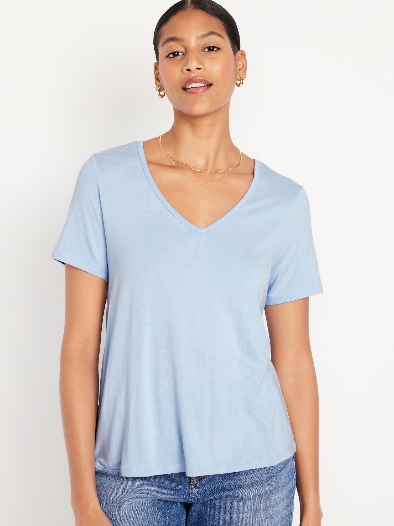 Luxe V-Neck T-Shirt