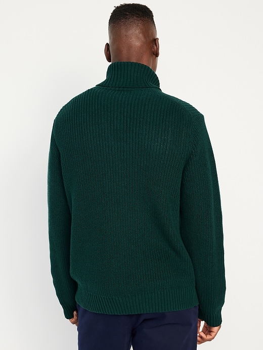 Image number 8 showing, Cable-Knit Turtleneck Sweater
