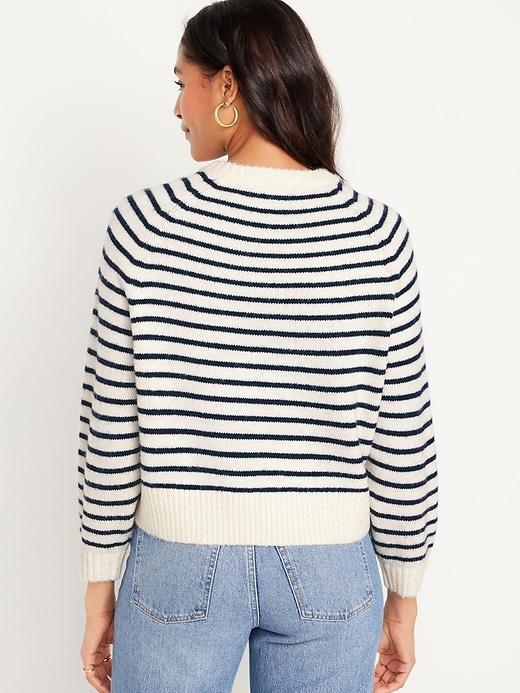 Image number 6 showing, Cropped Crew-Neck Sweater