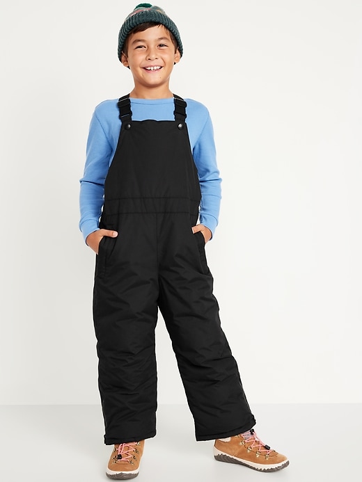 View large product image 1 of 5. Gender-Neutral Snow-Bib Overalls for Kids