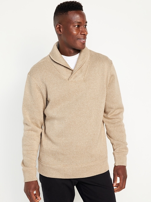 Image number 1 showing, Fleece-Knit Sweater